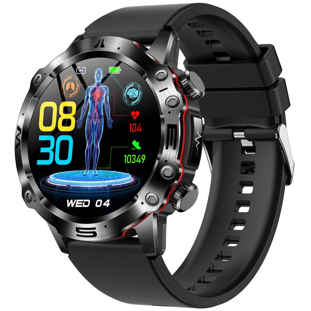 Smart Ware Pulse 2 High - End ECG PPG and Blood Glucose Monitoring Smart Watch - Smart Ware Co